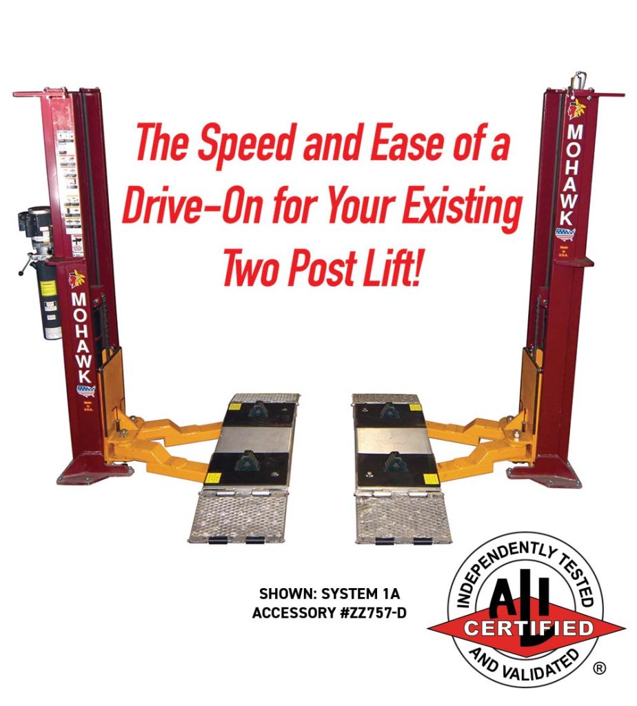 Mohawk SpeedLane Two-Post Drive-On Adapter