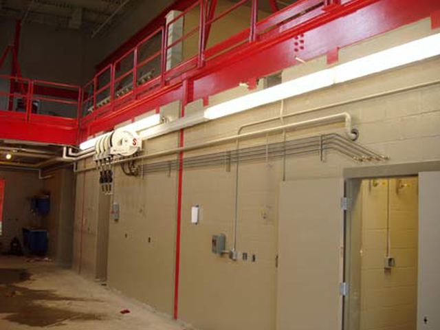 Lube distribution system at Town of Foxborough Fire Department, MA