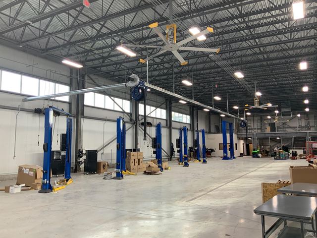 Enterprise Holdings- Chelsea, MA EuroVent Exhaust Extraction System Installation