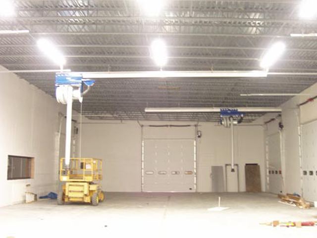 EuroVent Exhaust Evacuation System at Lorden Oil, Ayer, MA