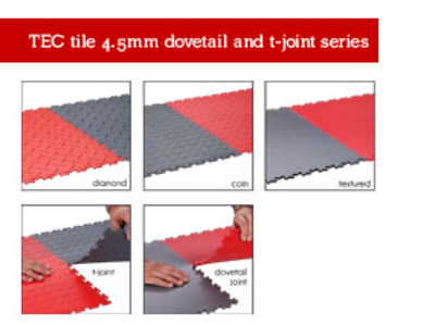 TEC-Tile 4.5mmDovetail and T-Joint Series