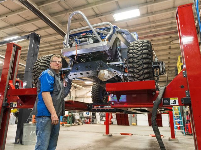 Hunter Four-Post Alignment Rack