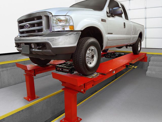 Hunter Alignment Pit Rack